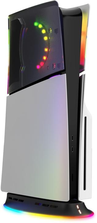 Egogear - SCH30 - Base de refroidissement RGB LED pour PS5/PS5 SLIM (PS5)