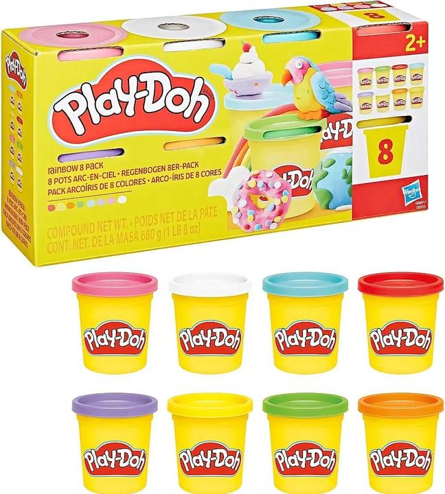 Immagine prodotto Play-Doh Confezione arcobaleno da 8