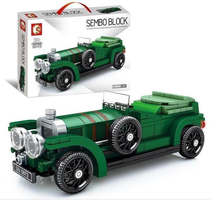 Immagine prodotto Sembo 607406 - Auto d'epoca Oldtimer verde