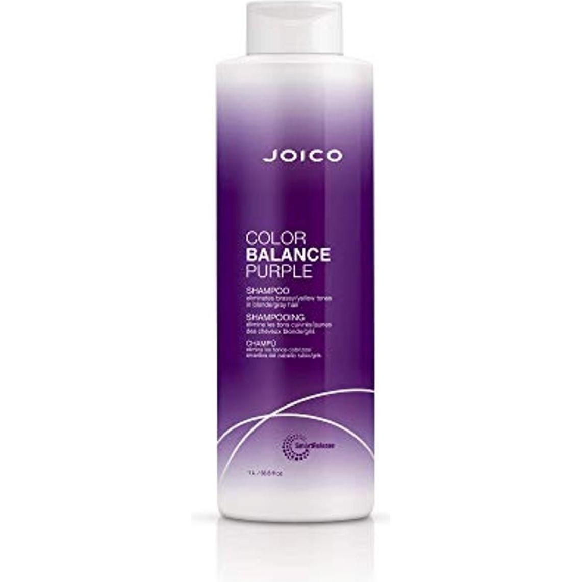 Joico Color Balance Purple Shampoo for Cool Blonde or Gray Hair 33.8oz ...