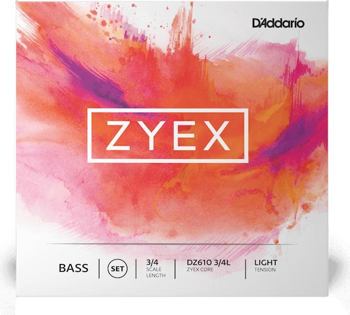 Image du produit D'Addario Zyex DZ614 4/4L (1 x, Contrebasse)