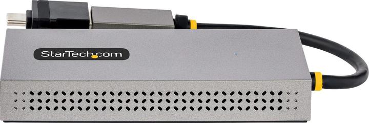 Actual product image StarTech com USB to Dual HDMI Adapter, USB A/C to 2x HDMI Displays (1x 4K30Hz, 1x 1080p), Integrated (USB-C, USB-A, 10 cm)