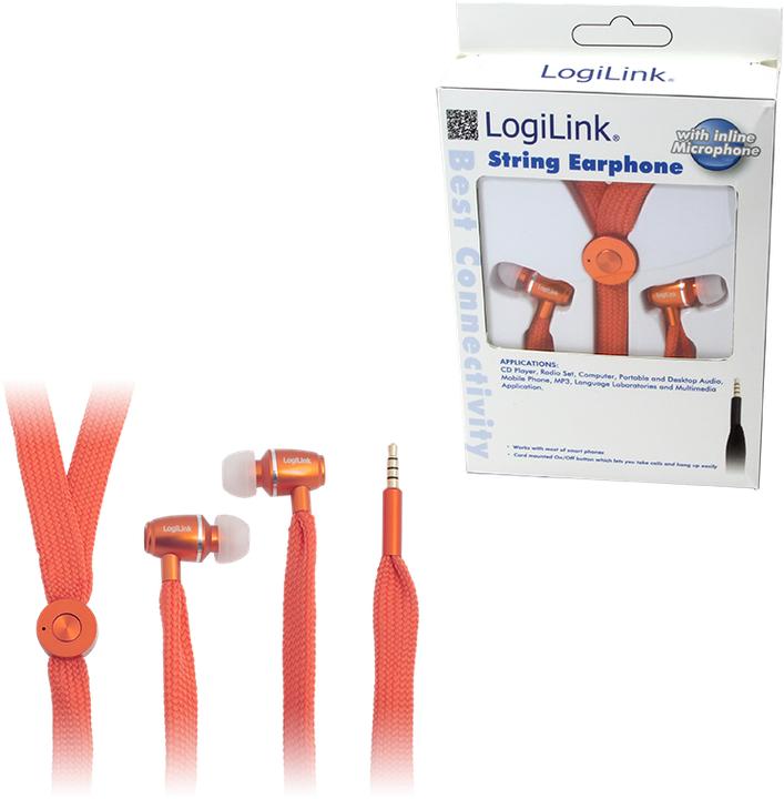 Produktbild LogiLink String Earphone (Kabelgebunden)