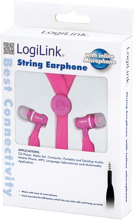 Actual product image LogiLink String Earphone (Cable)