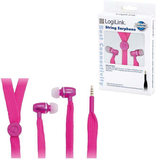 Actual product image LogiLink String Earphone (Cable)