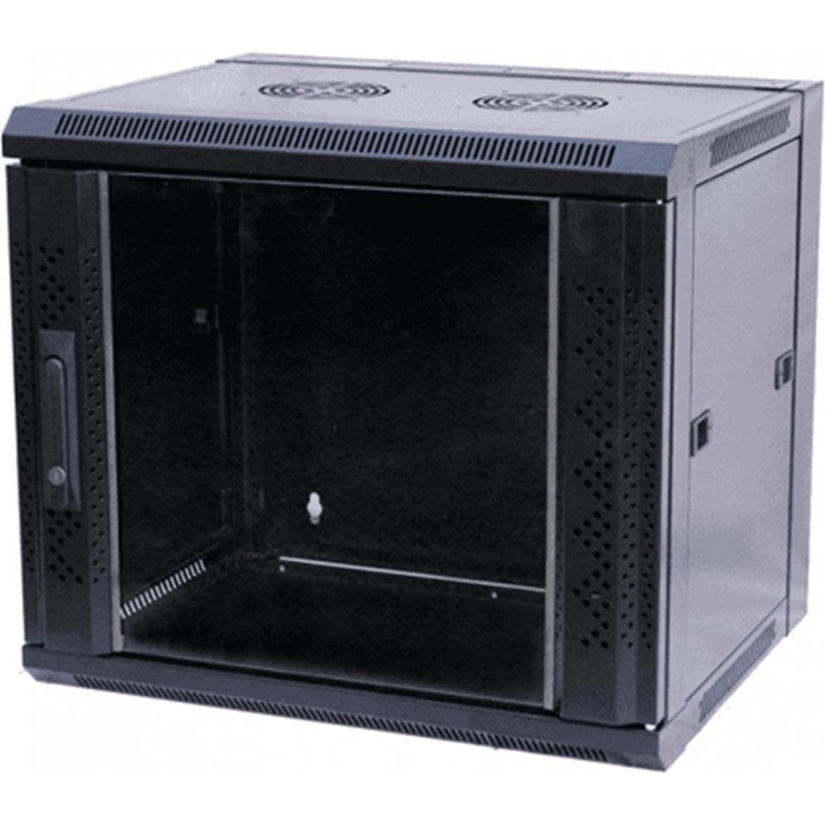 Value Wandgehäuse (15 HE, 19 Zoll Rack), Serverschrank, Schwarz