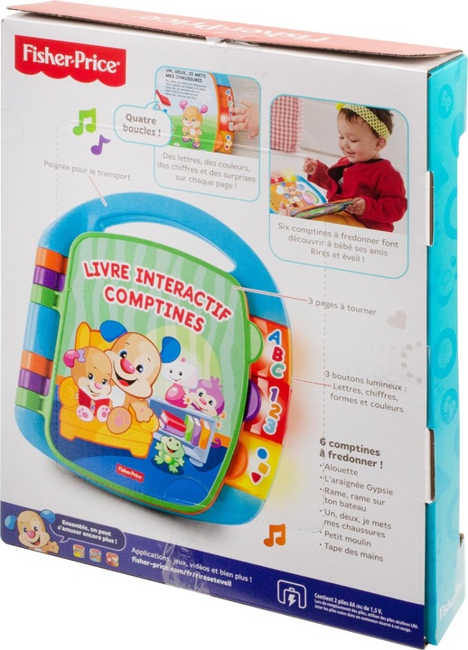 Immagine prodotto Fisher-Price Ridi e impara le filastrocche (Francese)