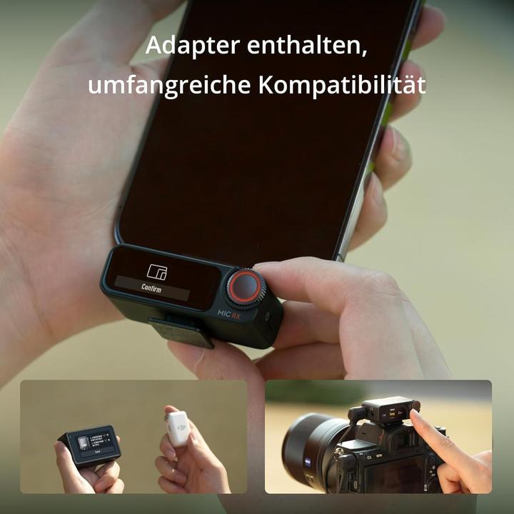 Image du produit DJI Mic 2 (2 TX + 1 RX + Charging Case)