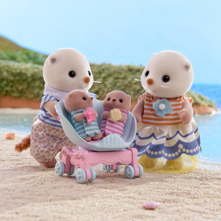 Actual product image Sylvanian Families Seeotter Familie