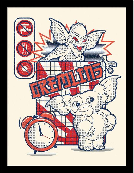 Actual product image Universal Textiles Rules Framed Poster (40 x 30 cm)