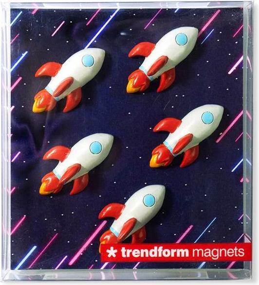 Actual product image Trendform Magnets ROCKET Set of 5 (5 x)