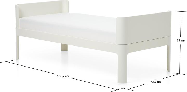 Immagine prodotto Flexa Letto Nova junior con materasso Cream (70 x 150 cm)