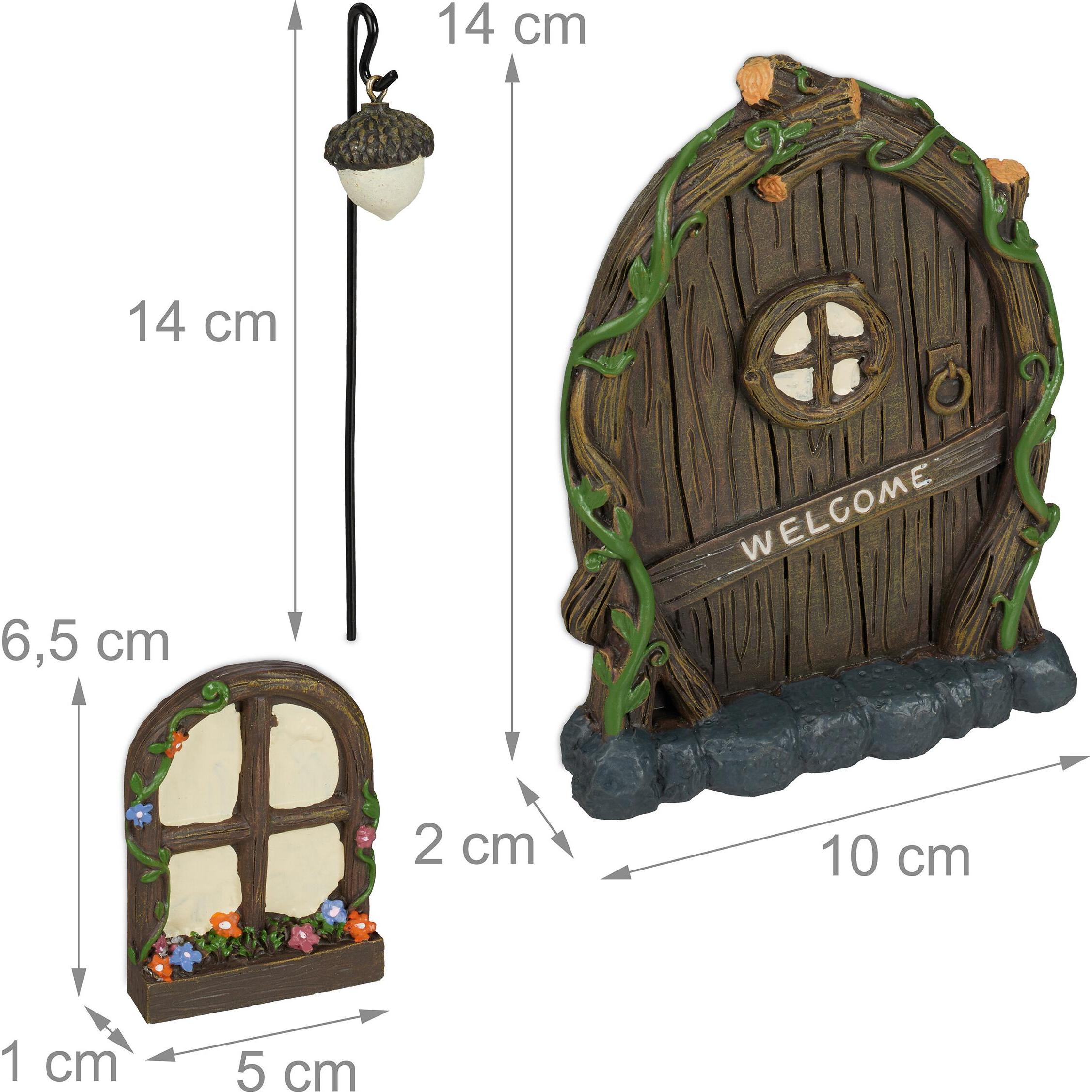 Relaxdays Feentür-Set (4052025433697)