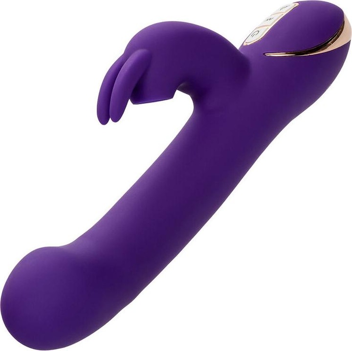 Produktbild CalExotics Jack Rabbit Vibrator & Stimulator 7 Vibrationen Und Saugmodus Blau
