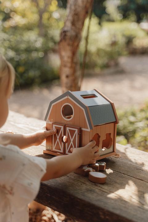 Actual product image Little Dutch Little Farm pegging game