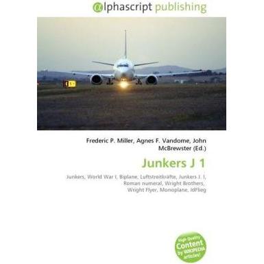 Thumbnail - Junkers J 1, Fachbücher