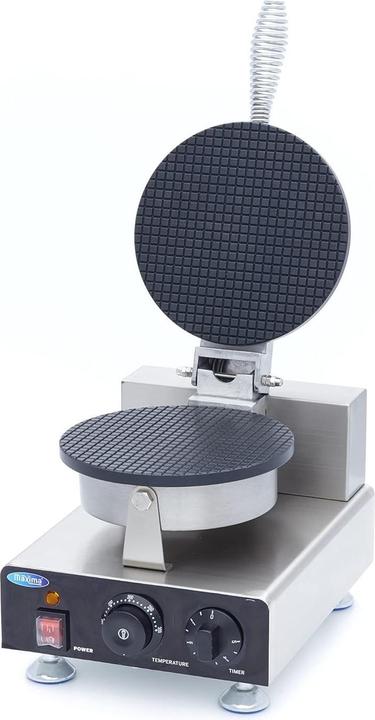 Actual product image Maxima Ice Horn Waffle Maker with Timer and Variable Thermostat