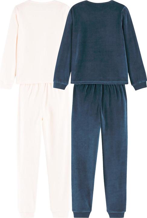 Actual product image La Redoute Collections 2-pack pyjamas with message print (110)