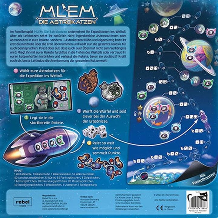 Produktbild Mlem: Die Astrokatzen (Deutsch)