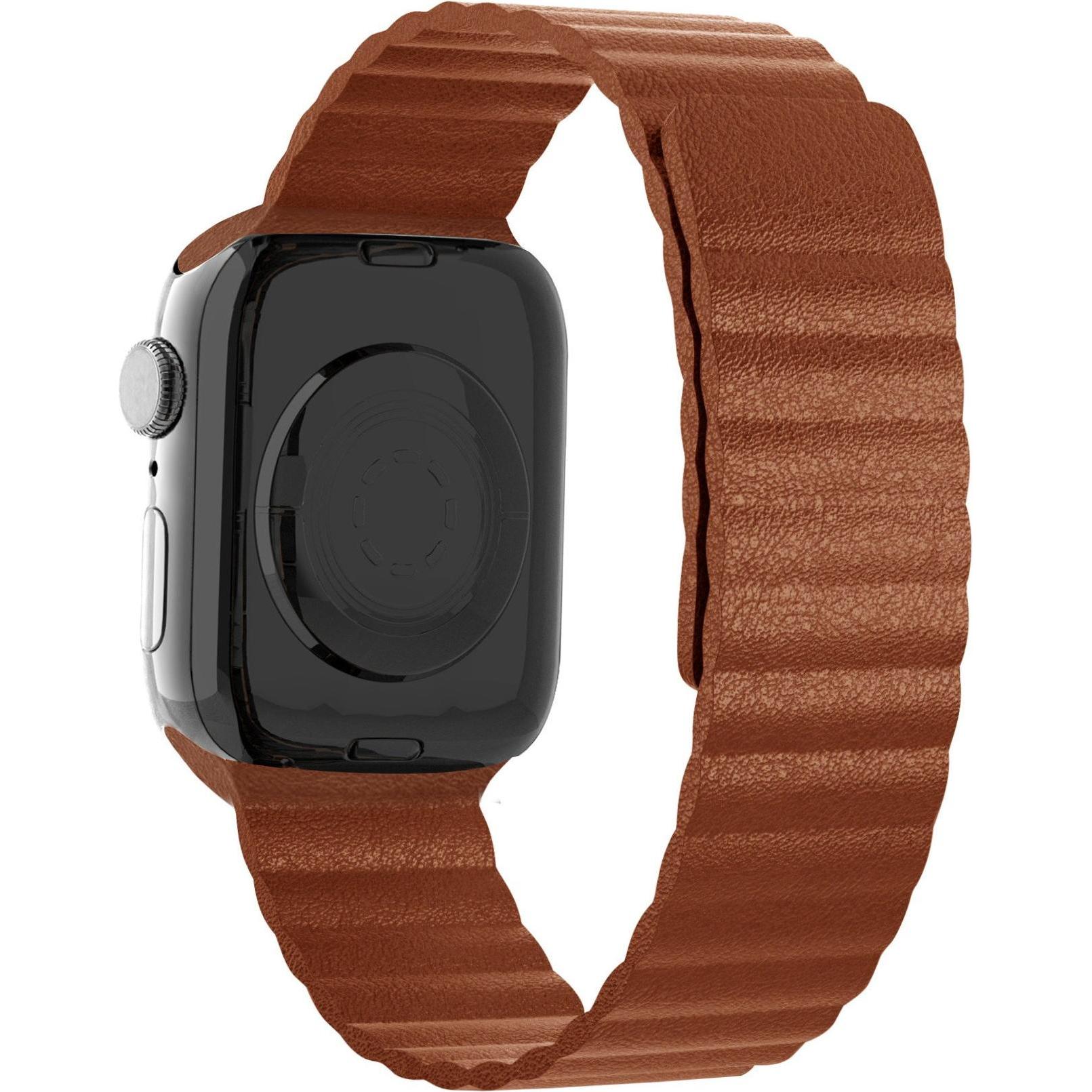 Thumbnail - Strap-it Lederarmband (Leder, Apple Watch), Uhrenarmband, Braun