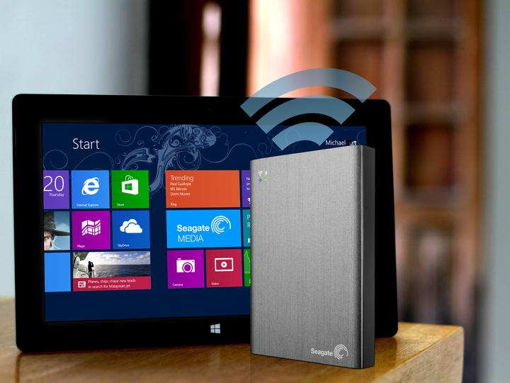 Actual product image Seagate Wireless Plus (1 TB)