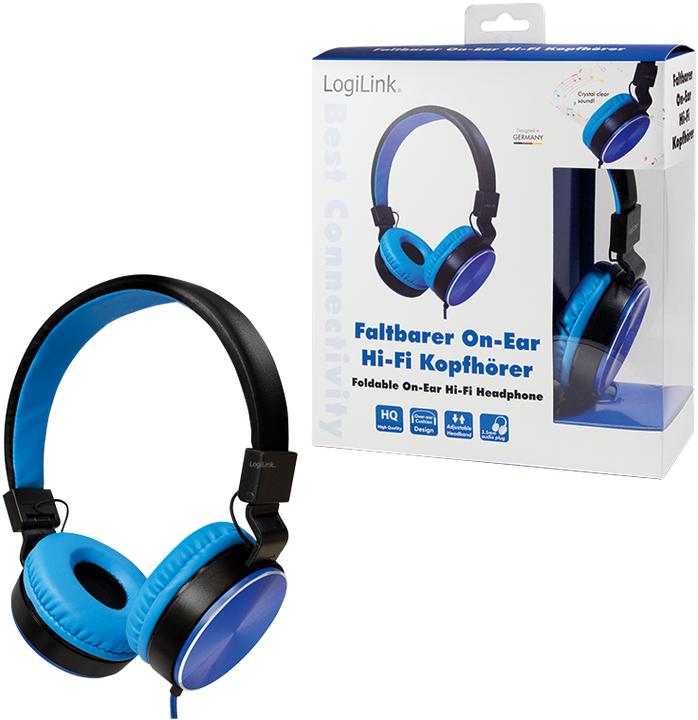 Image du produit LogiLink Stéréo pliable (Filaire)