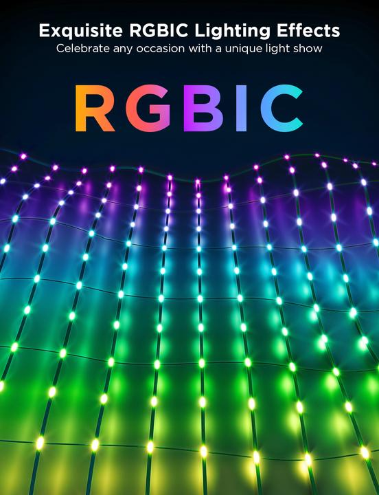 Actual product image Govee Net Lights (IP65)
