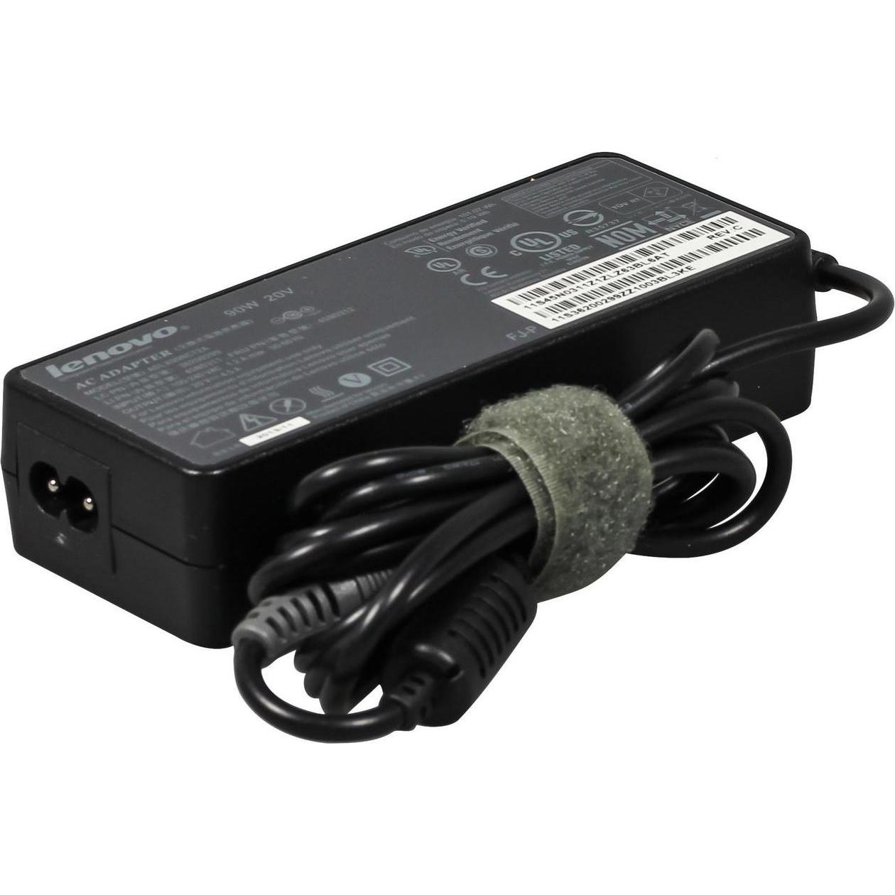 Lenovo Adapter 90 Watt (EU1) (90 W), Notebook Netzteil, Schwarz