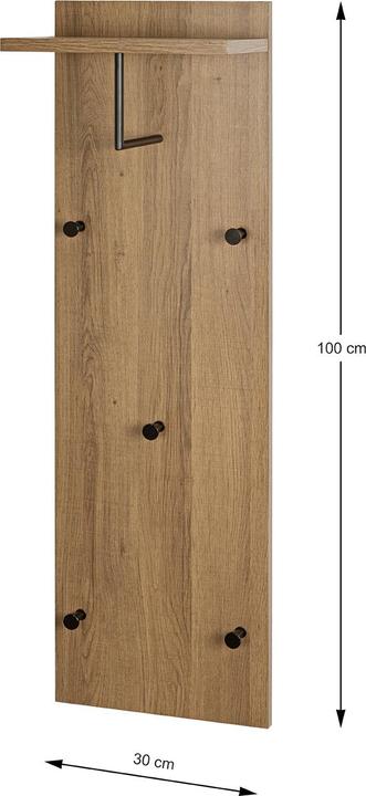 Actual product image HAKU Möbel Wall coat rack