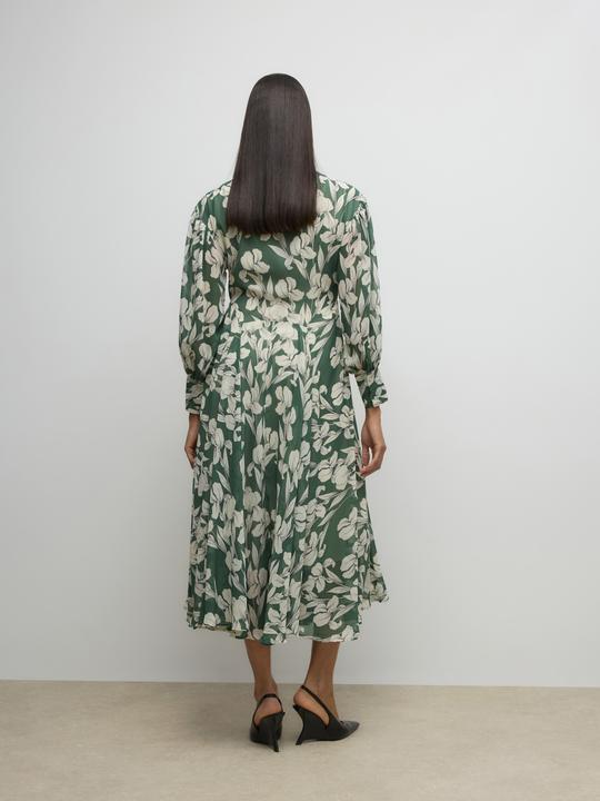 Image du produit Vero Moda AWAUBRIE Langes Kleid Hemdblusenkleid (M)
