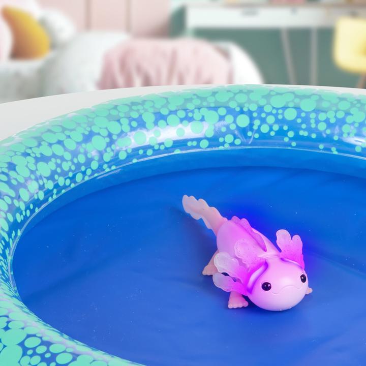 Produktbild WowWee Fingerlings Baby Axolotl med Oppustelig Pool