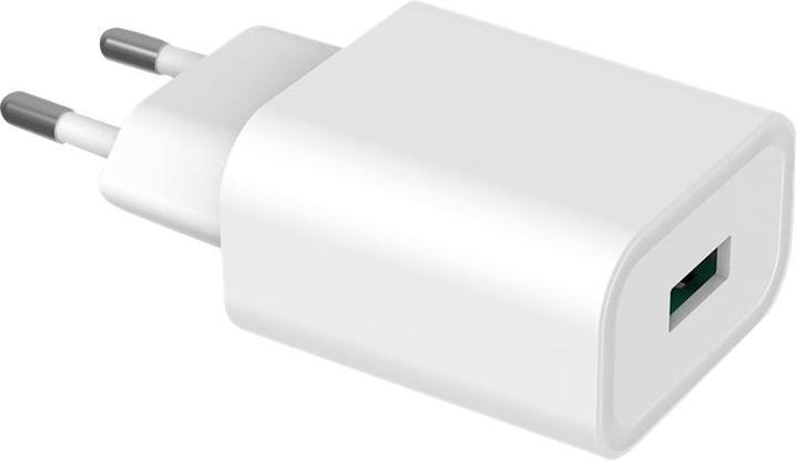 Image du produit Roline Chargeur USB avec prise européenne, 1 port, QC3.0, 18W (18 W, 1 portion)