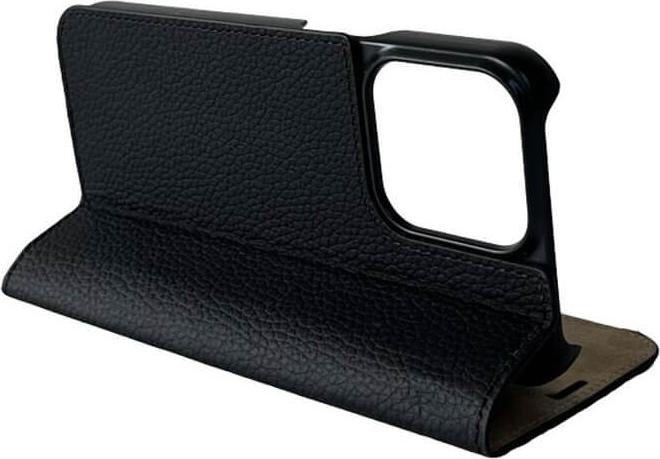 Produktbild Mike Galeli Book-Cover Echtleder Marc black (Apple iPhone 14 Pro Max)