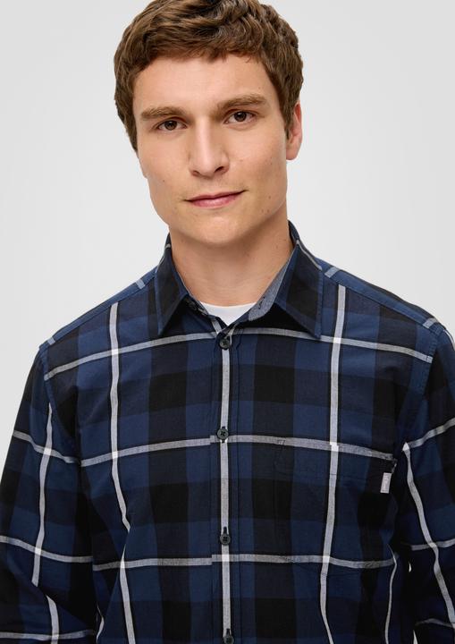 Immagine prodotto s.Oliver Hemd Regular: Langarmhemd aus Baumwolle (M)