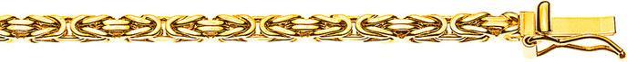Produktbild Natsumi Schmuck Halskette Gelbgold 18K/750 Königskette 2.5mm (750/18 K Gelbgold, 55 cm)