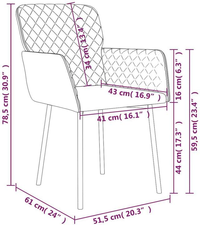 Image du produit vidaXL Esszimmerstuhl