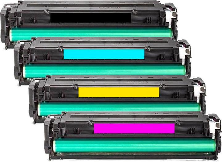 Actual product image Hermex Compatible toner for HP Color LaserJet Pro CM1415fn (M, Y, C, FC)