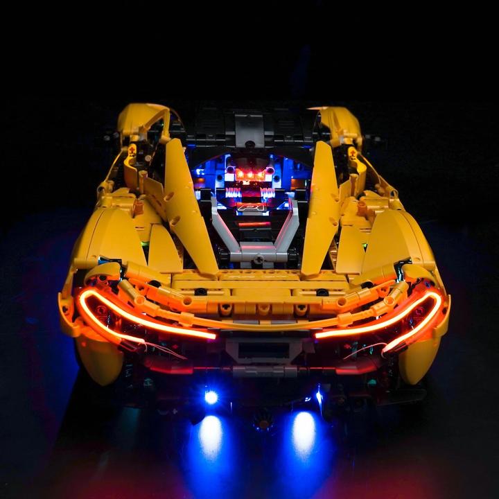Immagine prodotto BrickBling Set di luci a LED per LEGO McLaren P1 (42172) incluso telecomando