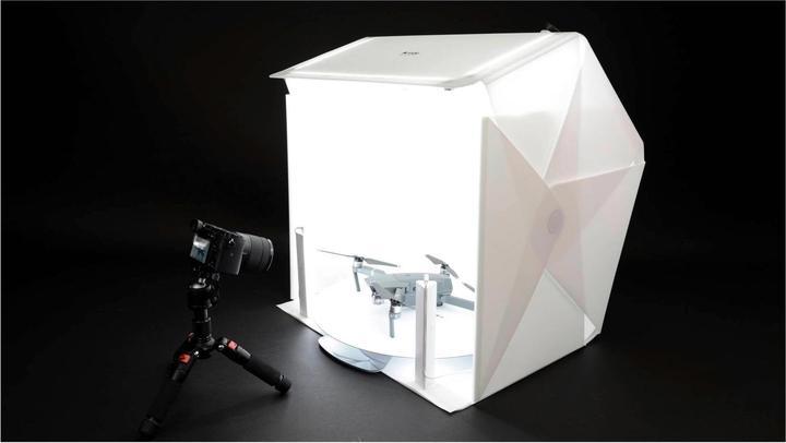 Productafbeelding Orangemonkie Uitbreidingsset voor Foldio 360 (Opnamebox)
