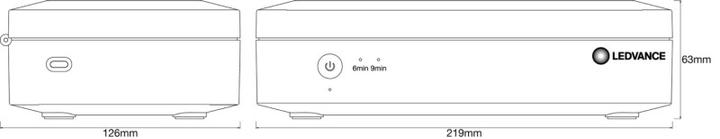 Produktbild Ledvance UV Sterilisator Tragbare Sterilisationseinheit, aufladbar über USB