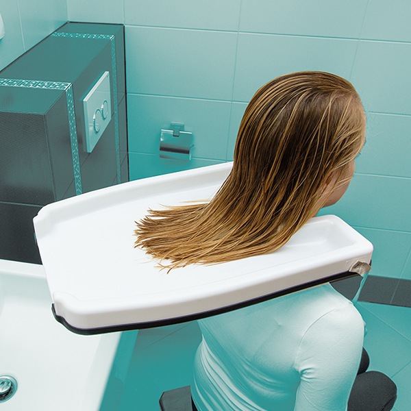 Actual product image Sundo Plastic hair washing tray (Wash / Care)