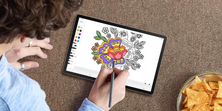 Image du produit Samsung Galaxy Tab S6 (WLAN uniquement, 10.50", 128 Go, rose blush)