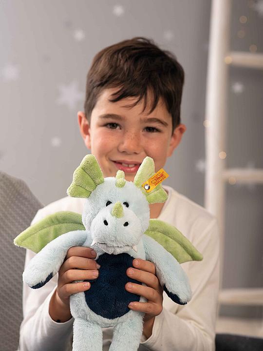 Produktbild Steiff Samu Drache hellblau 28cm (28 cm)