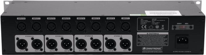 Produktbild Omnitronic MZD-88 (Studio- und Livemixer)
