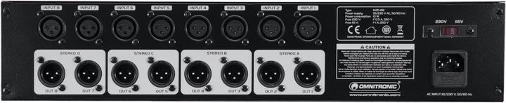 Produktbild Omnitronic MZD-88 (Studio- und Livemixer)