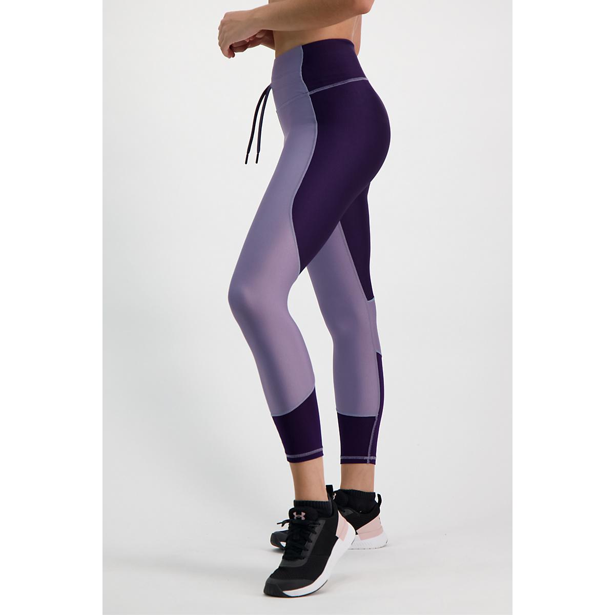 Thumbnail - Under Armour, Damen, Tights, HeatGear No-Slip Waistband Ankle Trainingstight Damen (S), Grau, S