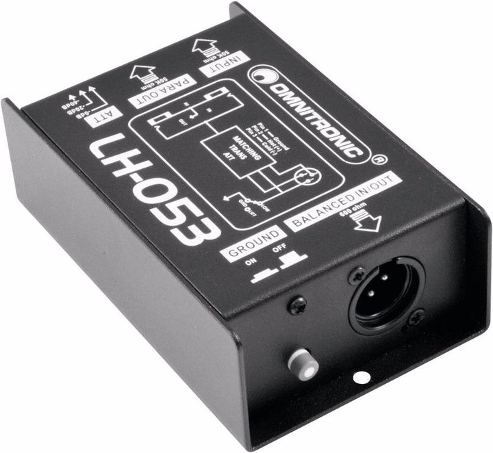Image du produit Omnitronic LH-053 (Boîte de DI)