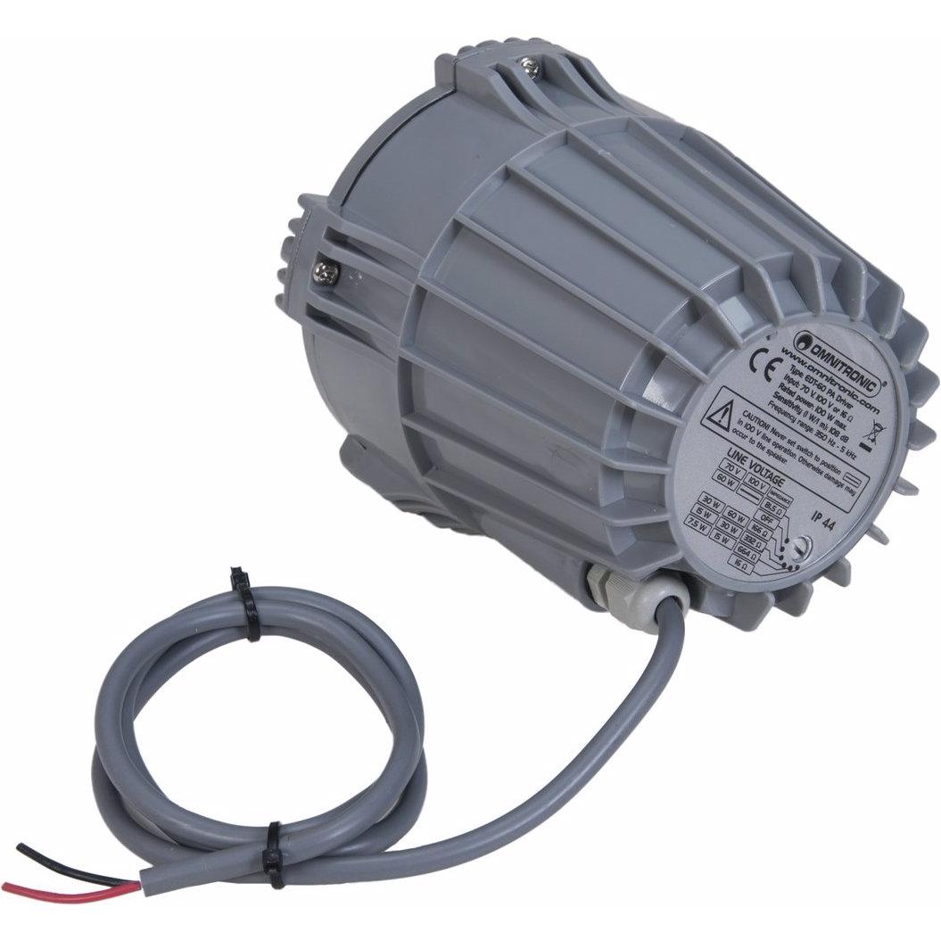 Thumbnail - Omnitronic ED-60T Druckkammer-Treiber (1x 8 W), PA Lautsprecher, Weiss