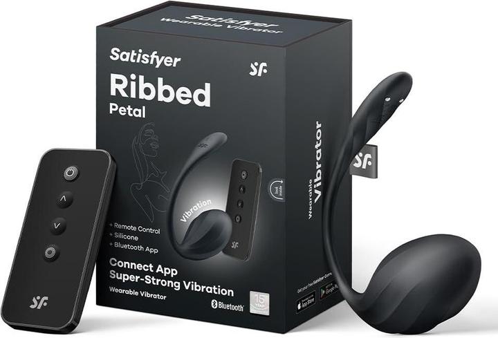 Actual product image Satisfyer Ribbed Petal