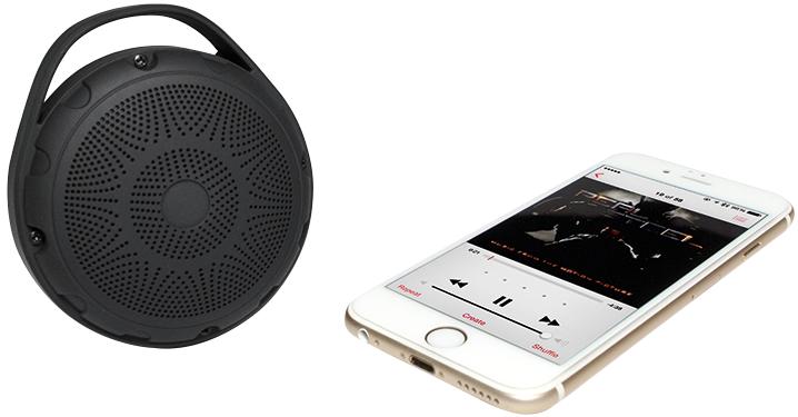 Produktbild LogiLink Bluetooth Lautsprecher mit FM Radio und MP3-Player (3 h)